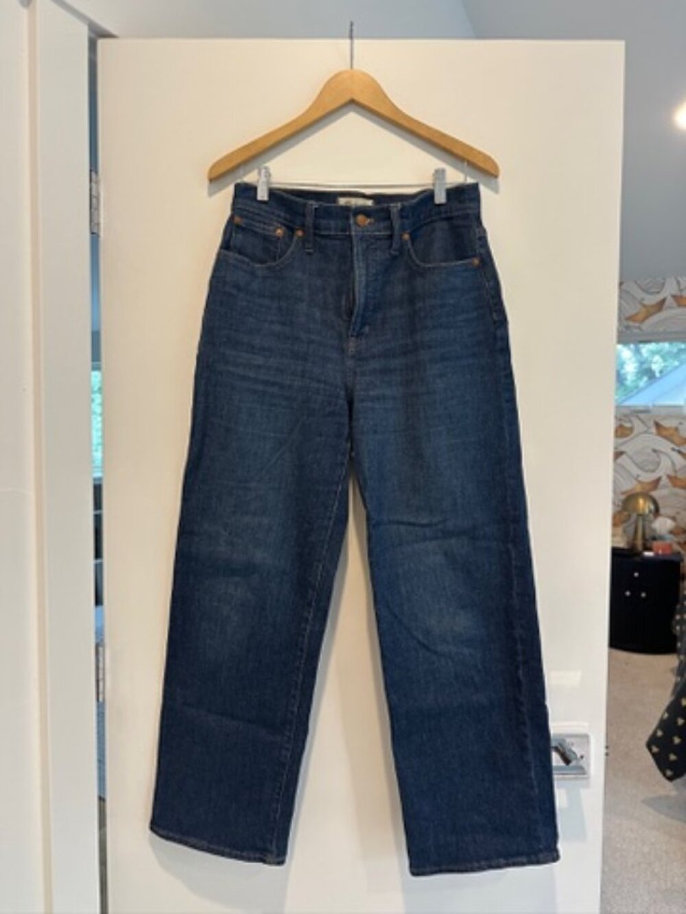 Madewell - Perfect Vintage Wide Leg Jean - Medium Blue wash - 29